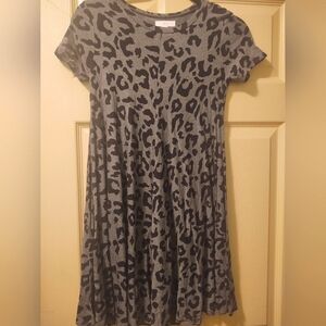 1901 Girl's Animal Print Skater Dress